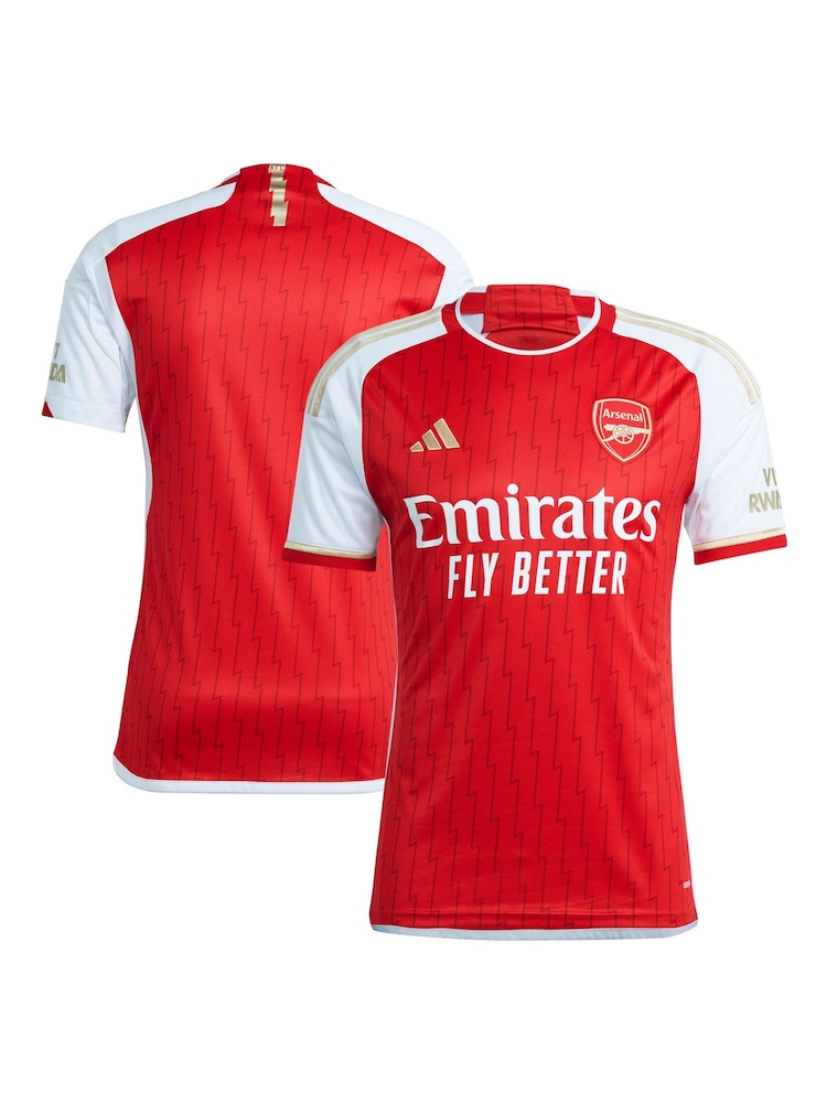 Arsenal Home Arsenal Stadium Jersey Adidas Red Blank Football