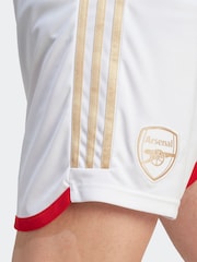 Jaune Blanc - adidas Arsenal 23/24 Short Maison - Image 4 of 6