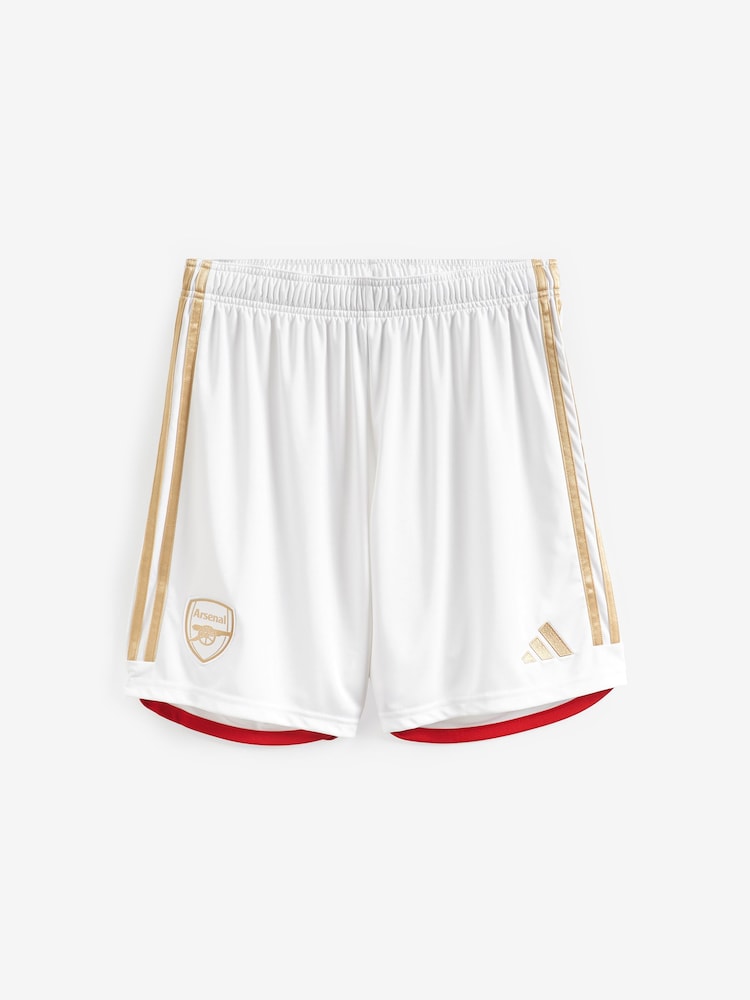 Jaune Blanc - adidas Arsenal 23/24 Short Maison - Image 6 of 6