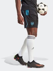 adidas Black Arsenal Tiro 23 Training Shorts - Image 3 of 9