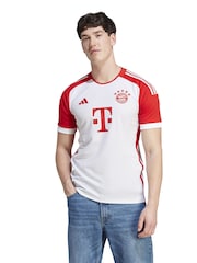 adidas White FC Bayern 23/24 Home Jersey - Image 1 of 8