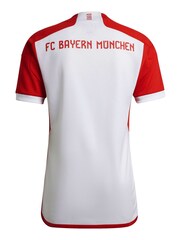 adidas White FC Bayern 23/24 Home Jersey - Image 8 of 8