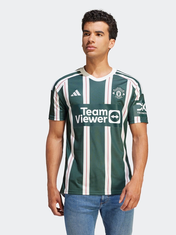 adidas Green Manchester United FC Jersey - Image 1 of 18
