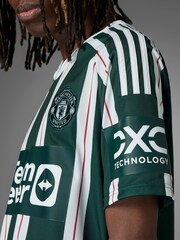 adidas Green Manchester United FC Jersey - Image 12 of 18