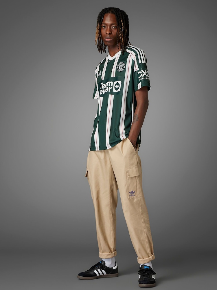 adidas Green Manchester United FC Jersey - Image 14 of 18