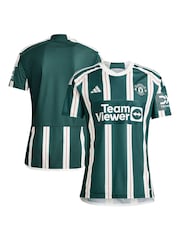 adidas Green Manchester United FC Jersey - Image 16 of 18