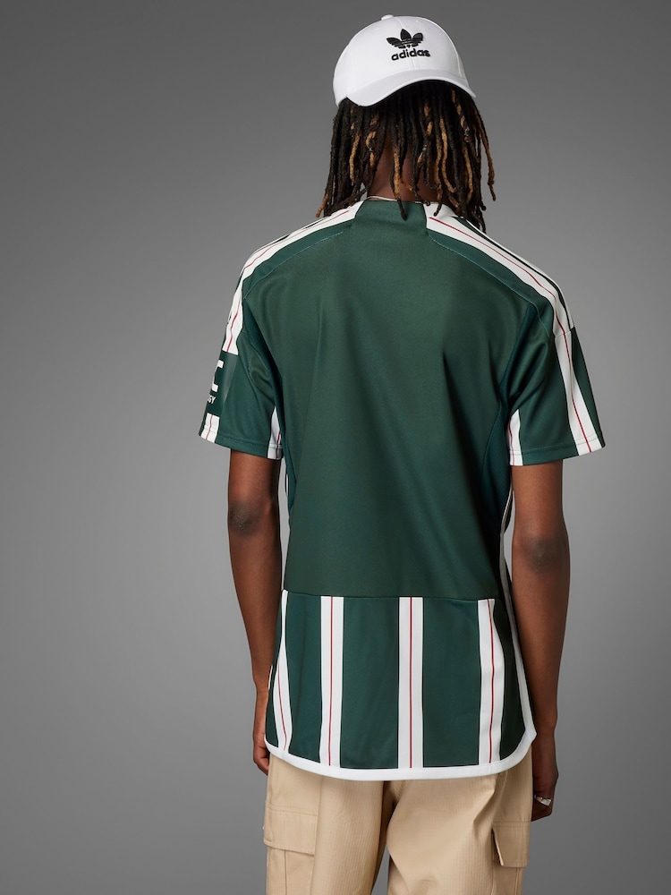 adidas Green Manchester United FC Jersey - Image 4 of 18