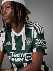 adidas Green Manchester United FC Jersey - Image 5 of 18