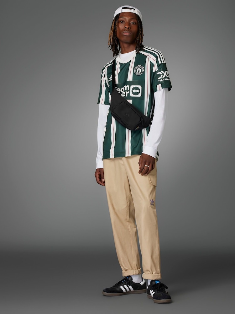 adidas Green Manchester United FC Jersey - Image 6 of 18