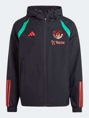 adidas Black Manchester United Tiro 23 All-Weather Jacket - Image 6 of 6