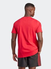T-shirt adidas Manchester United DNA graphique - Image 2 de 7