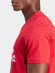 T-shirt adidas Manchester United DNA graphique - Image 6 de 7