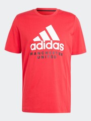 T-shirt adidas Manchester United DNA graphique - Image 7 de 7