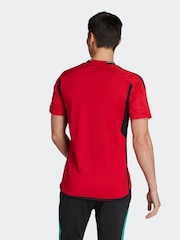 adidas červené futbalové tričko Manchester United 23/24 Domov - Obrázok 2 z 9