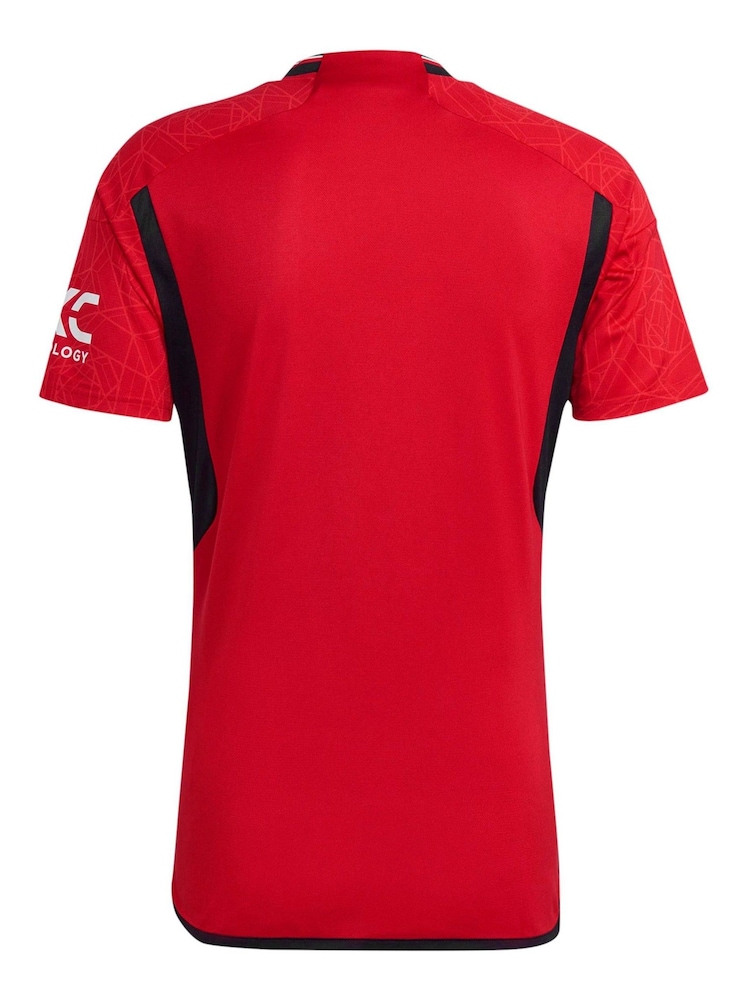 adidas červené futbalové tričko Manchester United 23/24 Domov - Obrázok 9 z 9