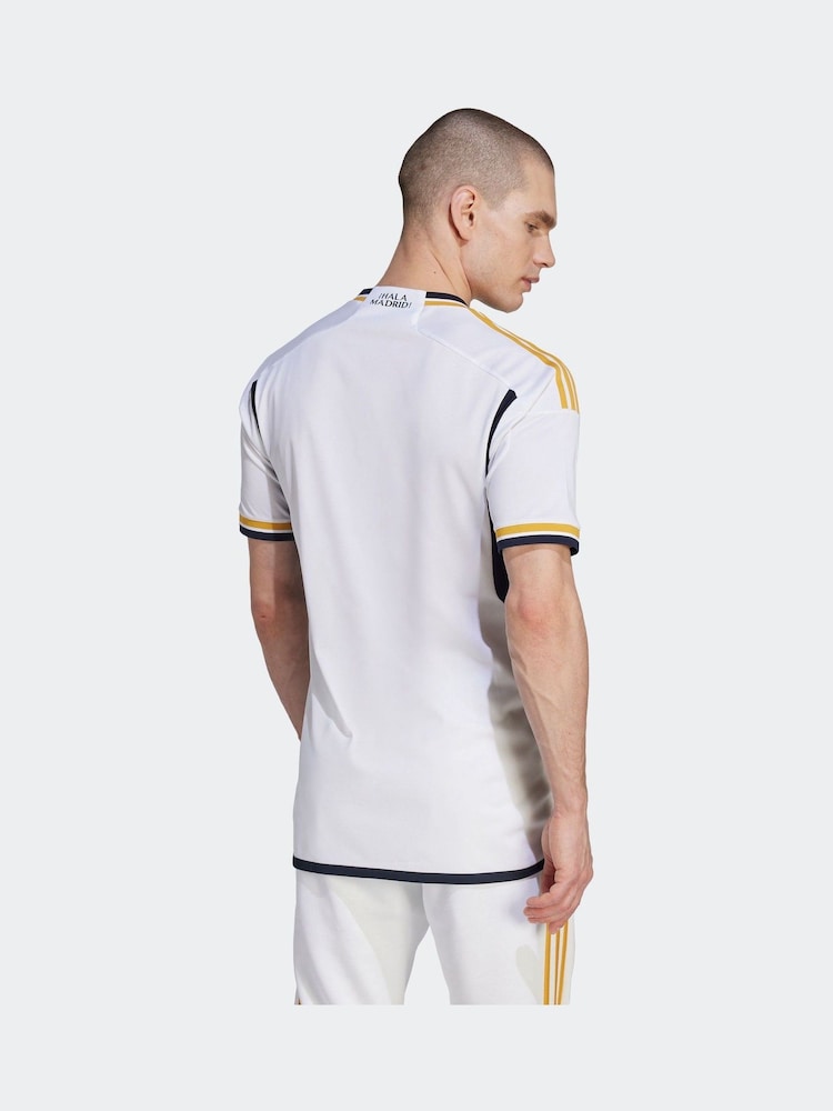 adidas Real Madrid 23/24 Home Jersey - Image 2 of 6