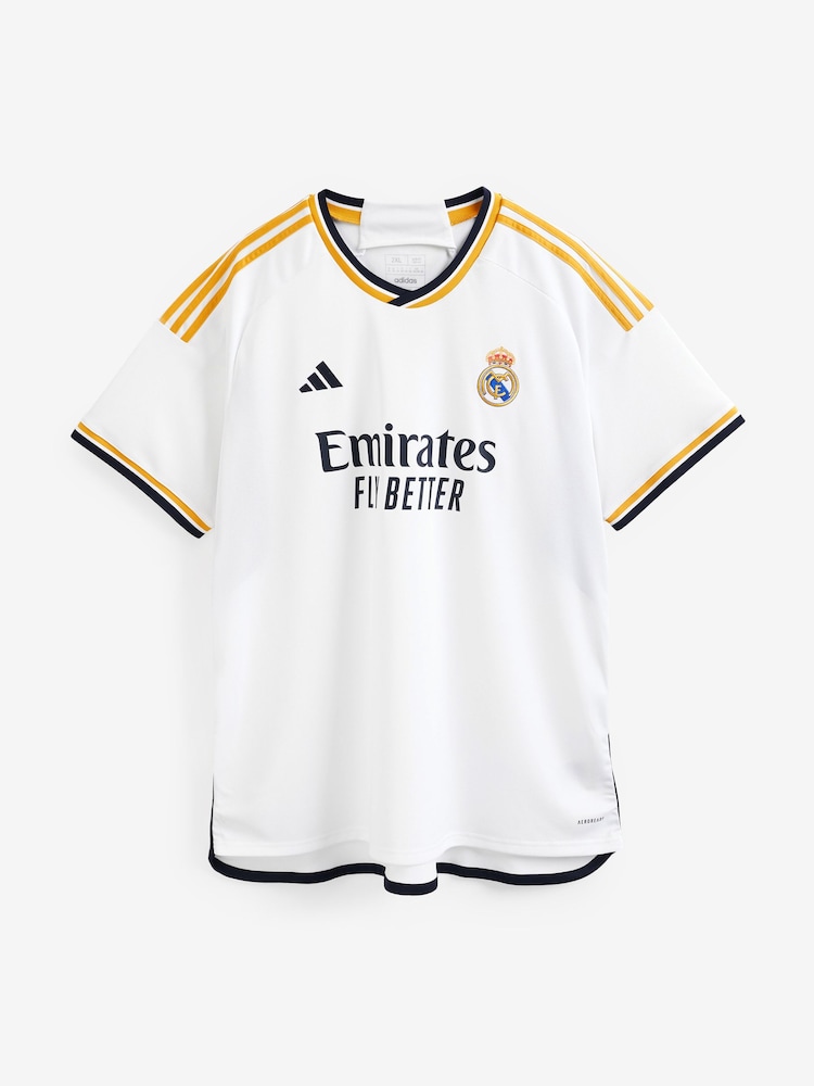 adidas Real Madrid 23/24 Home Jersey - Image 6 of 6