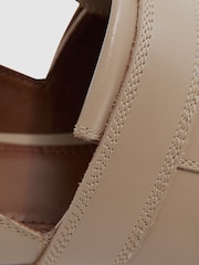 Reiss Nude Irina Leather Loafers - Image 5 of 5