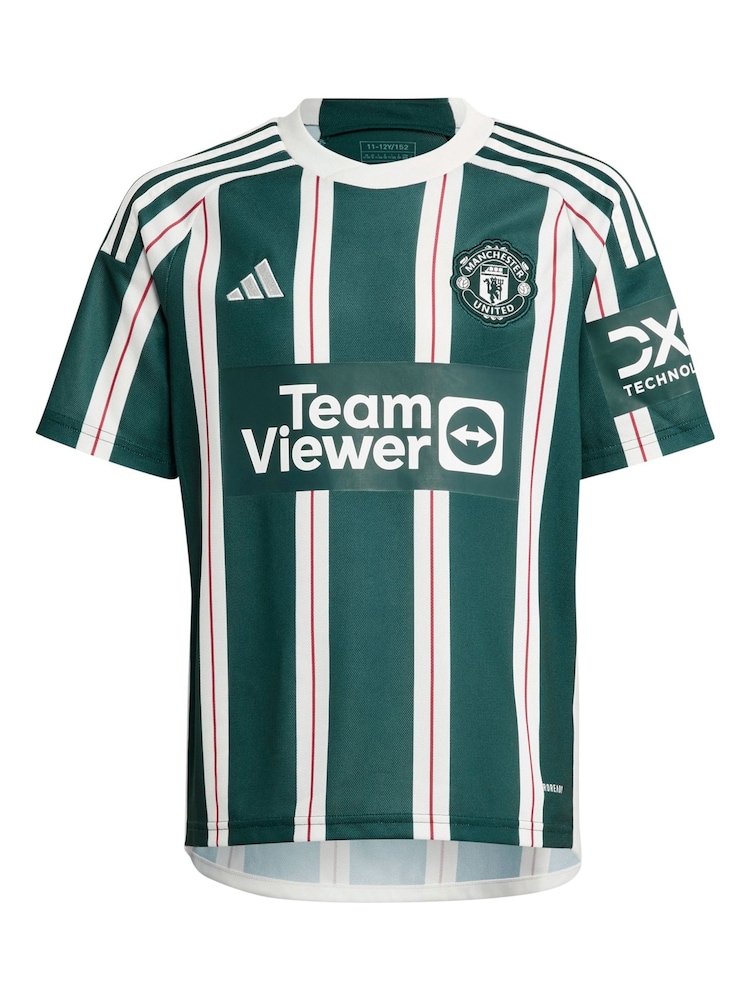 adidas Green Manchester United FC Jersey - Image 2 of 3