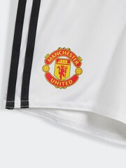 adidas Red Football Red Manchester United FC Shirt And Shorts Set - Image 4 of 4