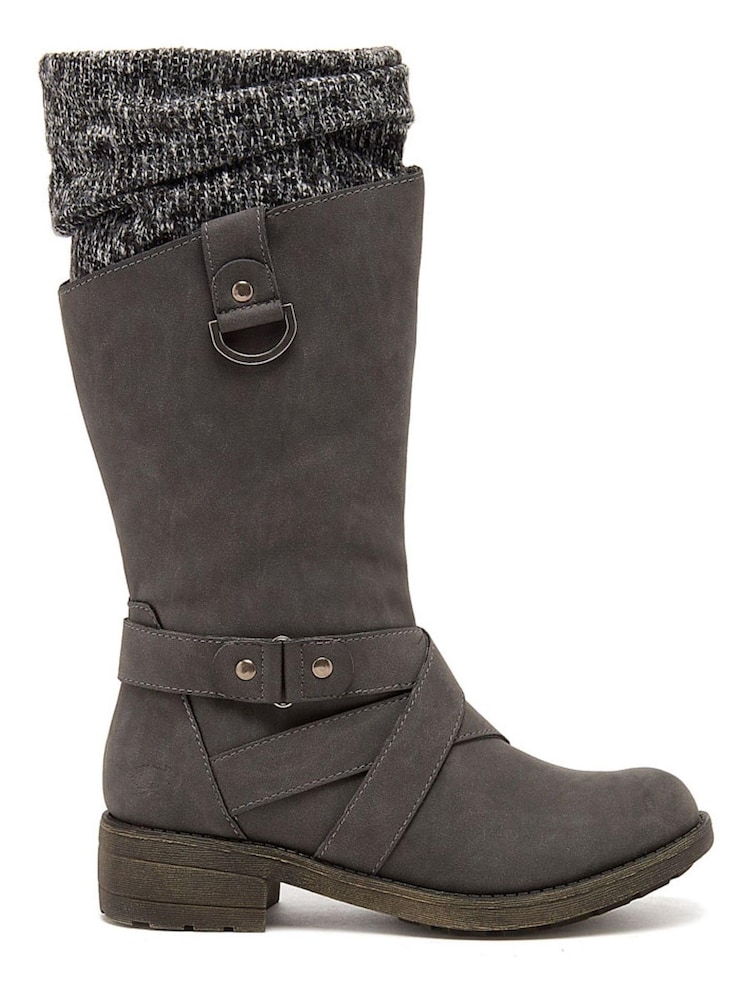 Rocket Dog Telsa Black Boots - Image 1 of 1 Rocket Dog Telsa Black Boots - Image 1 of 1