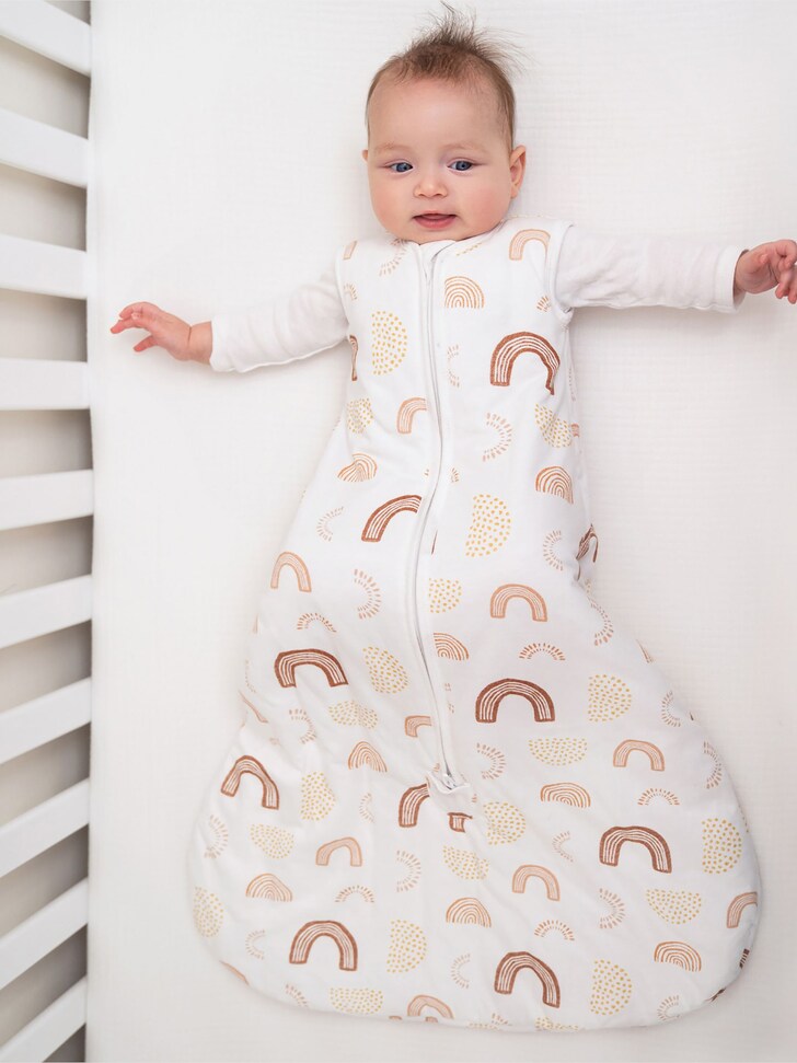 aden + anais White/Cream Winter 2.5 TOG Sleeping 100% Cotton Bag