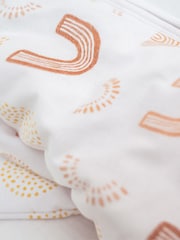 aden + anais White/Cream Winter 2.5 TOG Sleeping 100% Cotton Bag - Image 5 of 11