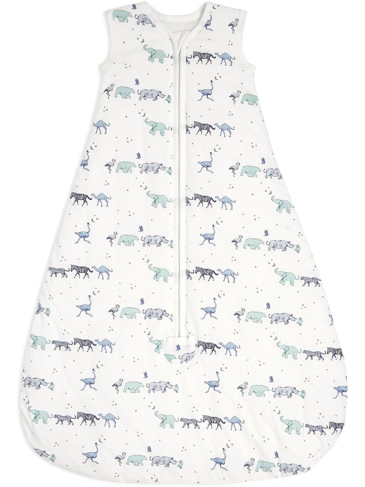 aden + anais White Winter 2.5 TOG Sleeping 100% Cotton Bag - Image 3 of 5