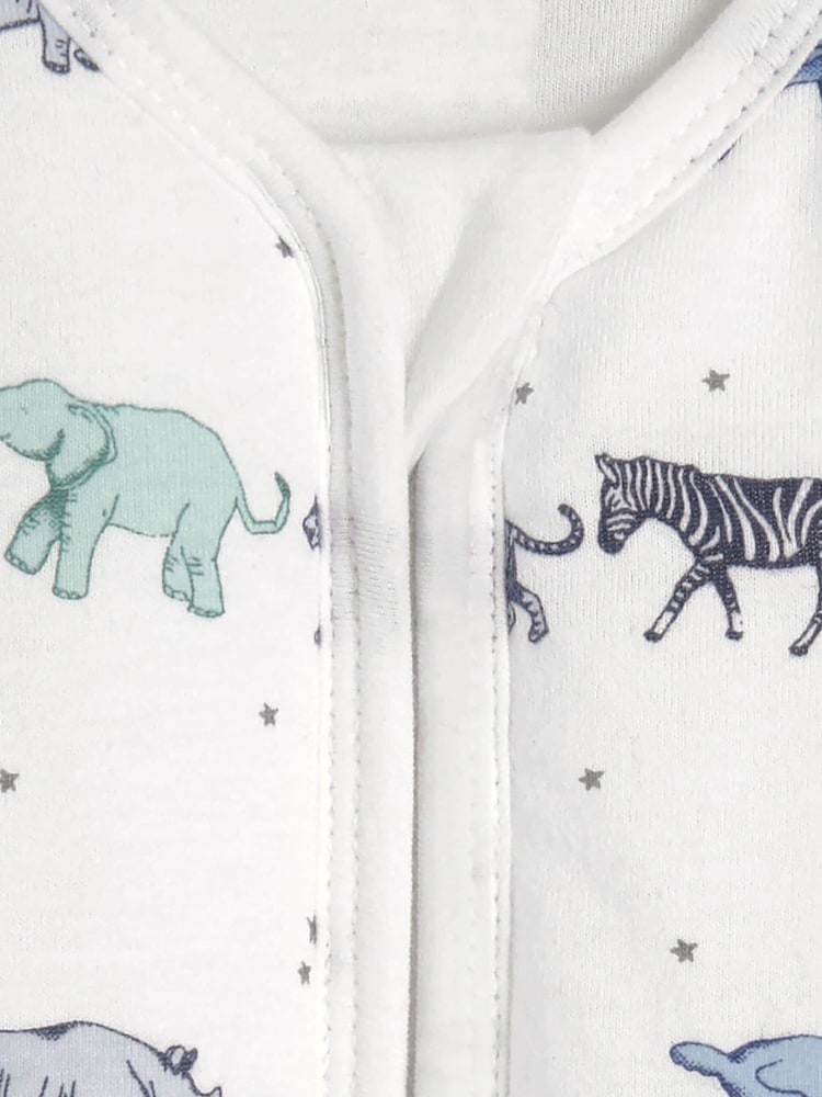 aden + anais White Winter 2.5 TOG Sleeping 100% Cotton Bag - Image 4 of 5