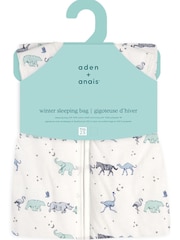 aden + anais White Winter 2.5 TOG Sleeping 100% Cotton Bag - Image 5 of 5