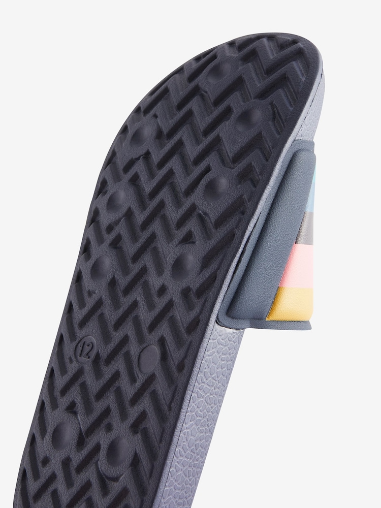 Mules Paul Smith Bleu 'Artist Rayé' pour garçon junior - Image 4 of 5