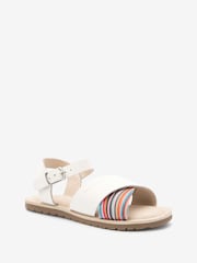 Белые сандалии для девочек Paul Smith Junior - Изображение 2 из 4