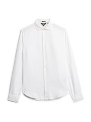 Superdry Optic Studios Casual Linen Long Sleeved Shirt - Image 5 of 7