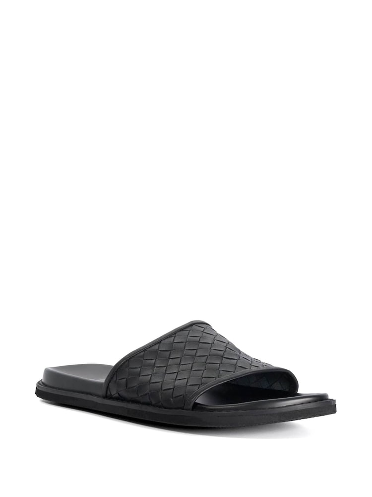 Dune London Black Ivar Smart Sandals - Image 1 of 5 Dune London Black Ivar Smart Sandals - Image 1 of 5