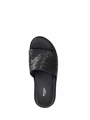 Dune London Black Ivar Smart Sandals - Image 4 of 5