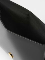 Ted Baker Black Nikkey Knot Bow Envelope Pouch - Image 4 of 5