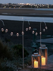Lights4fun 20 Warm White Plug In Festoon Outdoor Line Lights - Image 2 of 4
