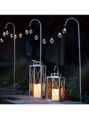 Lights4fun White 20 Warm White Battery Festoon Lights - Image 3 of 5