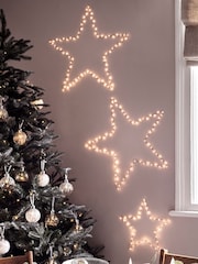 Lights4fun Rose Gold Light Up LED Christmas Star - Image 5 of 8
