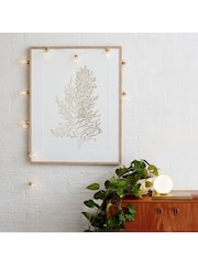 Lights4fun Brass Micro Fairy Light Battery Festoon Lights - Image 2 of 3