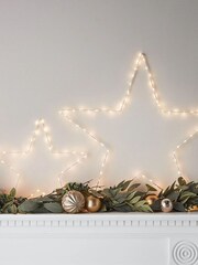 Lights4fun Set of 2 Light Up LED Stars - Image 6 of 6