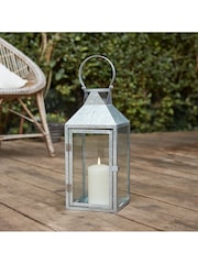 Lights4fun Metal Outdoor Lantern with TruGlow® Candle - Image 8 of 8