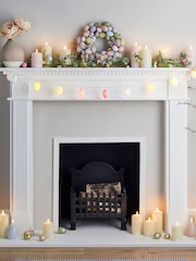 Lights4fun TruGlow LED Slim Pillar Candle Trio - Image 9 of 10