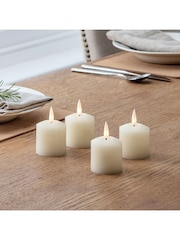 Lights4fun Set of 4 TruGlow LED Votive Candles - Image 6 of 11