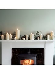 Lights4fun Set of 4 TruGlow LED Votive Candles - Image 8 of 11