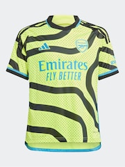 adidas Neon Sport Performance Junior Arsenal 23/24 Away Jersey - Image 2 of 6