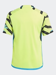 adidas Neon Sport Performance Junior Arsenal 23/24 Away Jersey - Image 3 of 6