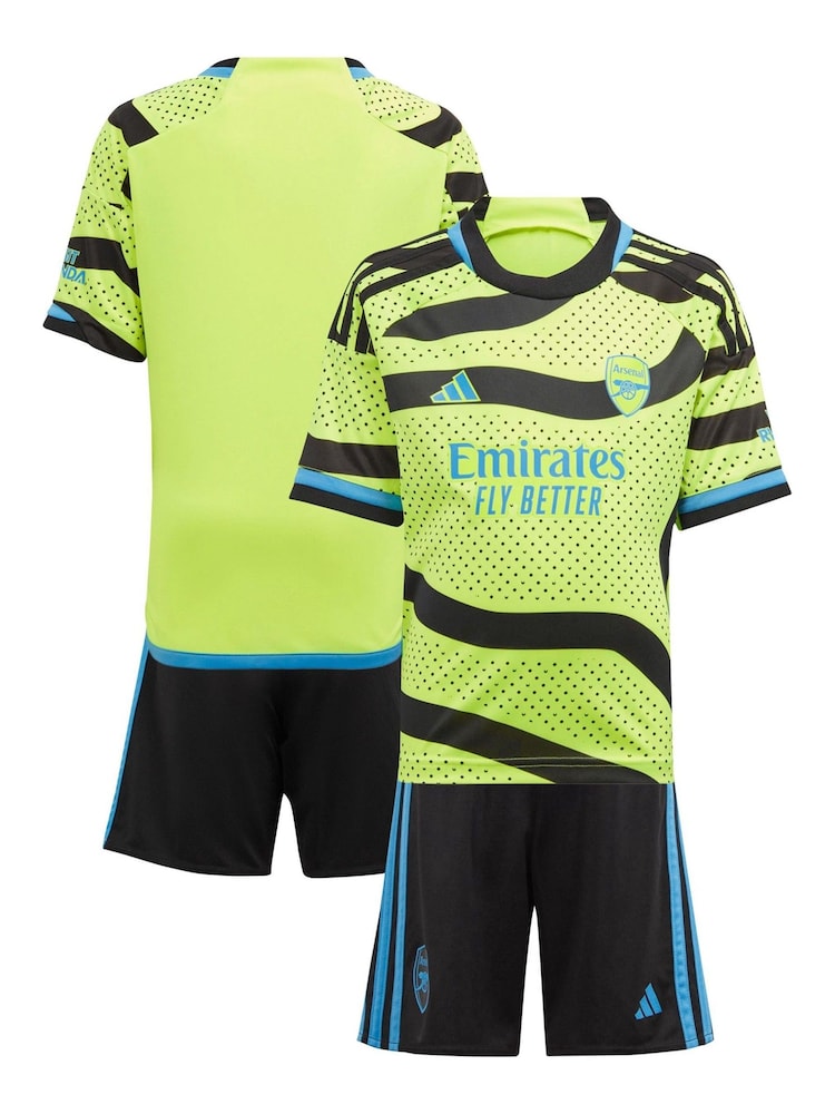adidas White Arsenal 23/24 Away Mini Kit - Image 2 of 5