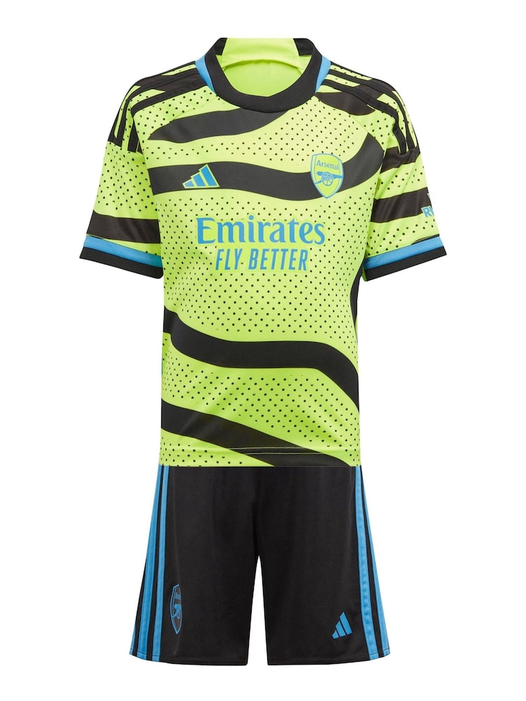 adidas White Arsenal 23/24 Away Mini Kit - Image 3 of 5