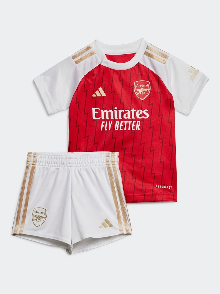 adidas Red Arsenal 23/24 Home Baby Kit - Image 1 of 4